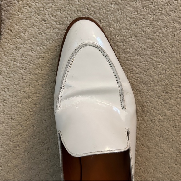 Everlane The Modern Loafer Mule Patent Leather White 8 - Picture 3 of 7